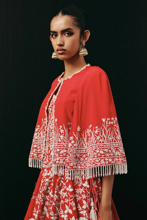 Parsi Gaara Cape Jacket