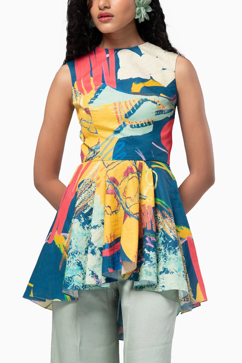Ciel Peplum Top
