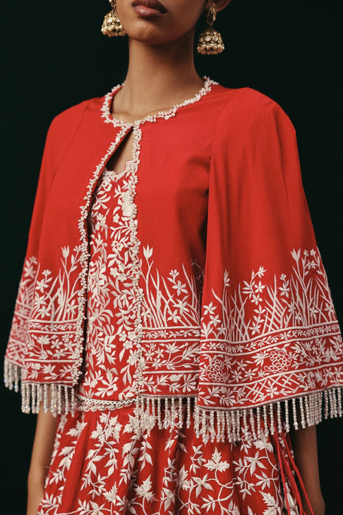 Parsi Gaara Cape Jacket