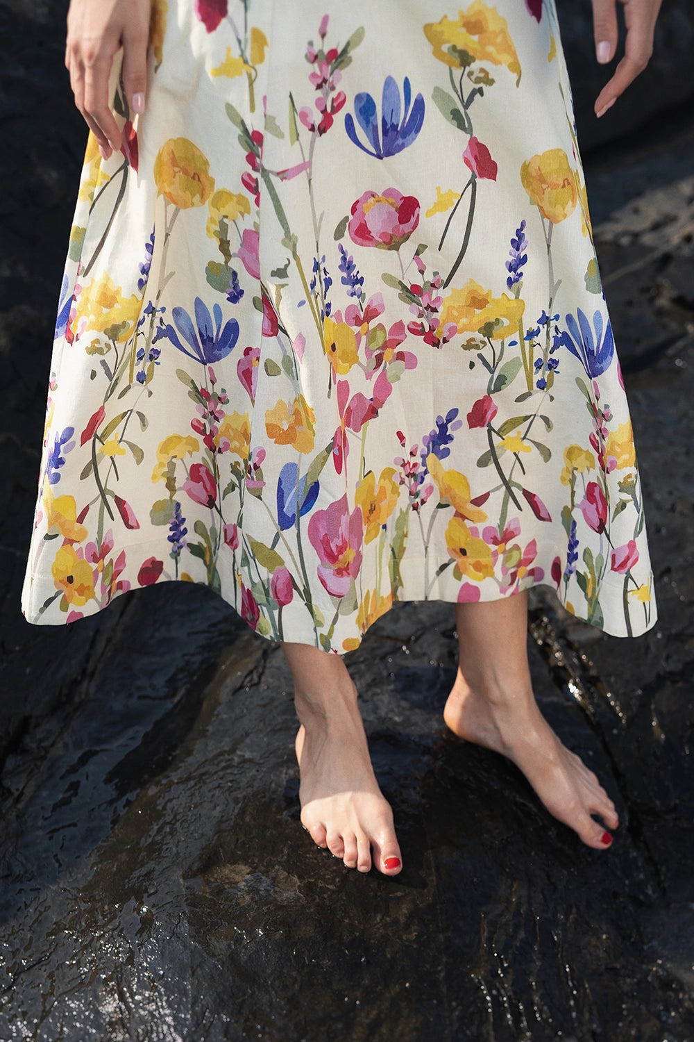 Floral Skirt Set