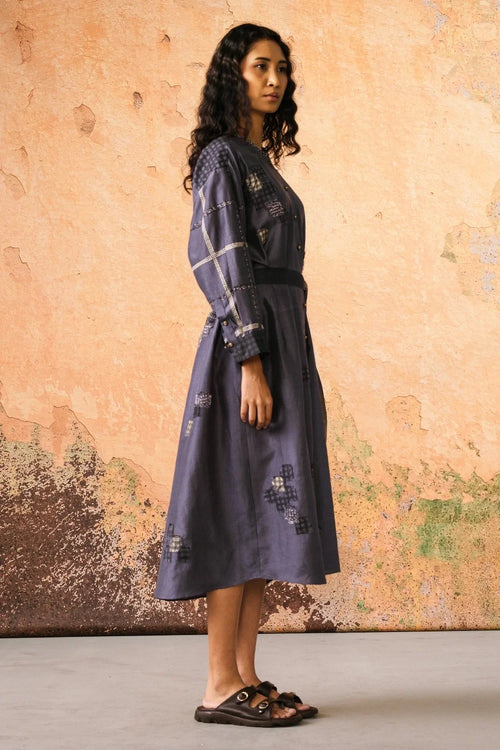 Stone Blue Avani Shirt Dress