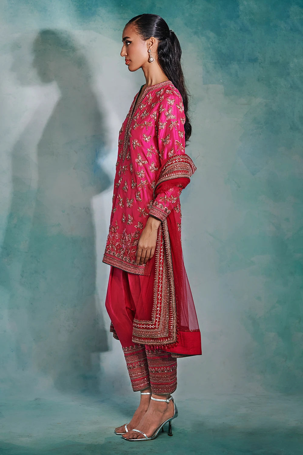 Valentine Dream Shirt and Salwar Set