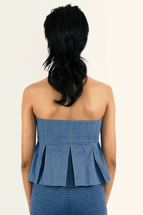 Box Pleat Top