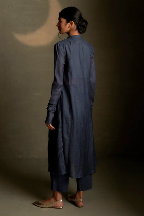 Blue Dusk Long Kurta Set