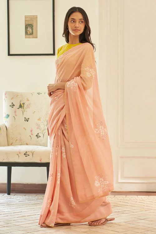Tulip Floral Saree