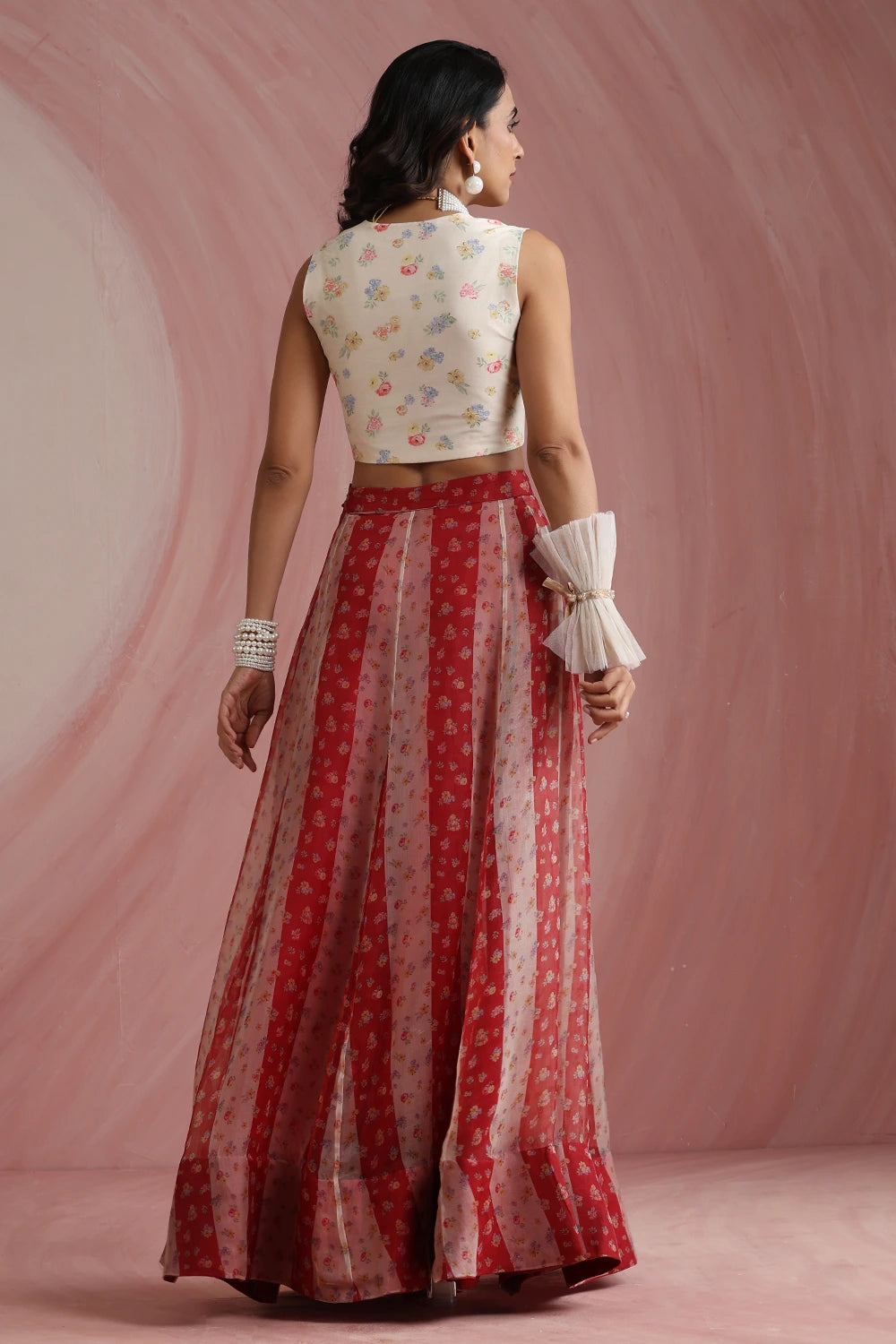 Palace Petals Lehenga Set