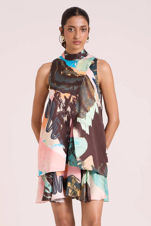 Chione Short Dress