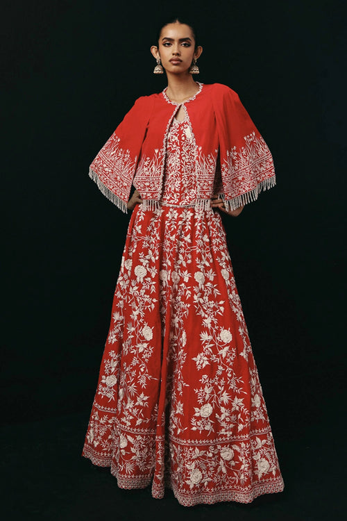 Parsi Gaara Cape Jacket
