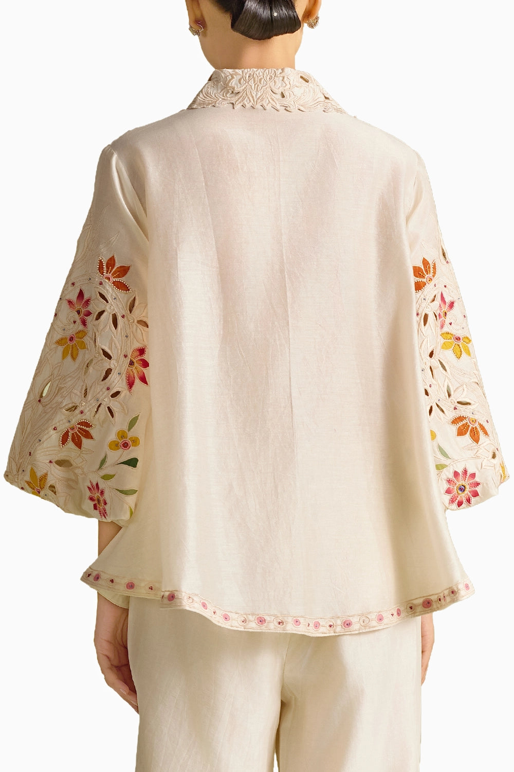 Ivory Applique Shirt