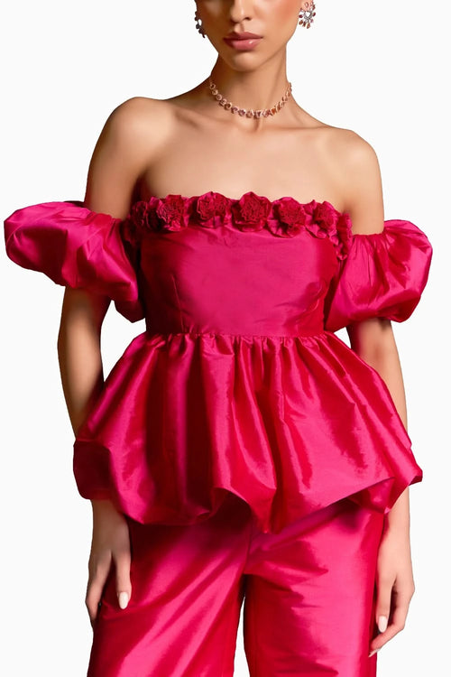Dahlia Pink Top