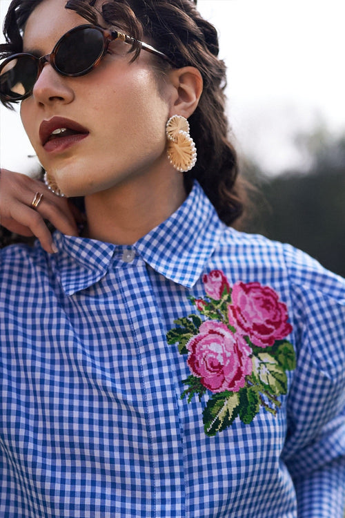 Blue Liora Shirt