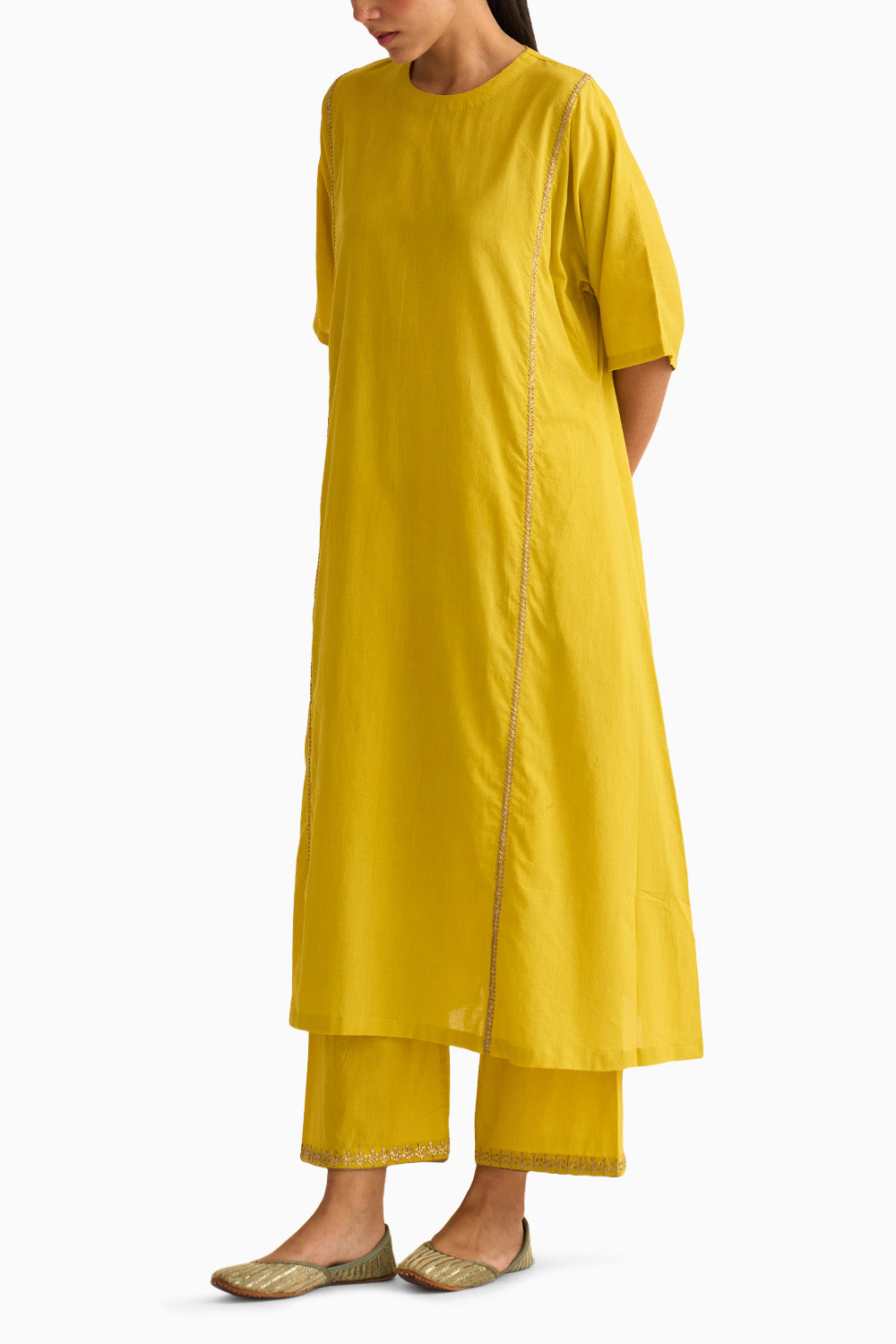 Albela Yellow Kurta Set