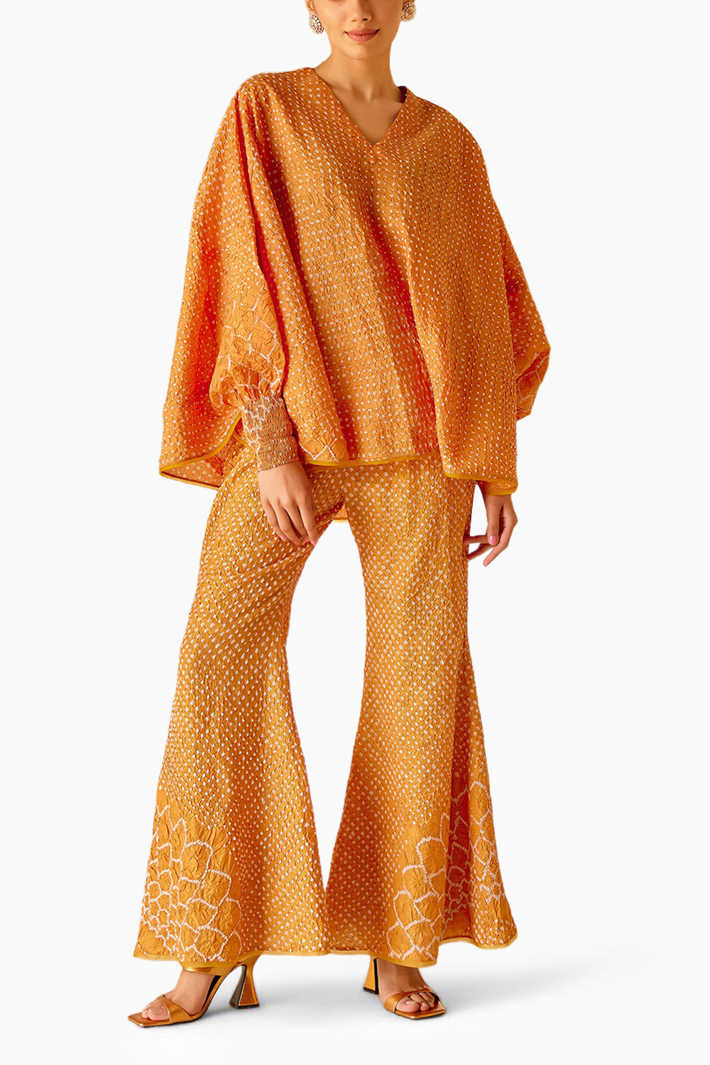 Orange Tulip Pants