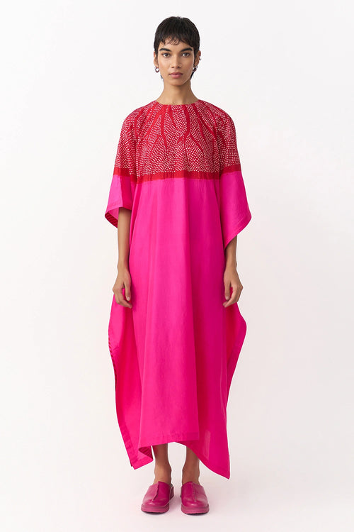Lumo Red Rani Kaftan