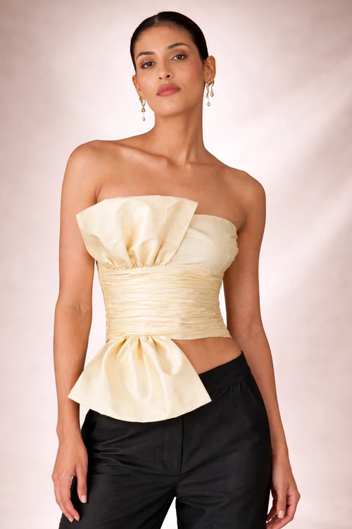 Cream Seren Top