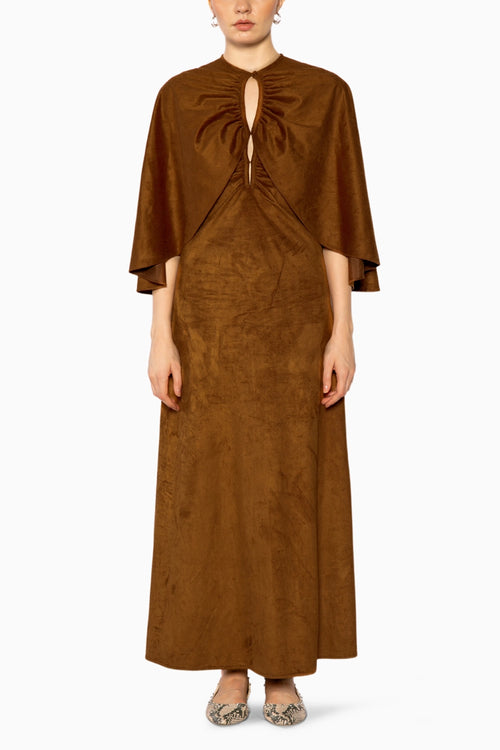 Lotus Brown Dress
