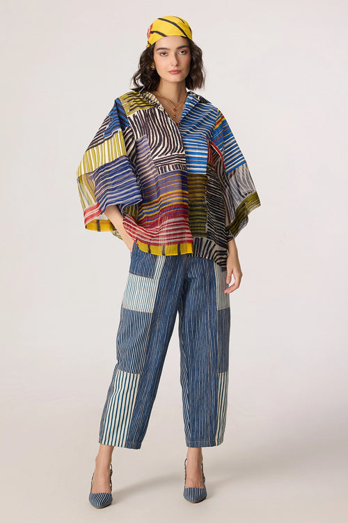 Multi Bellamy Shirt with Jax Jeans