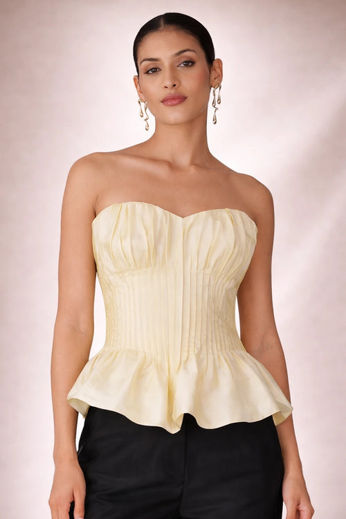 Cream Linnea Top