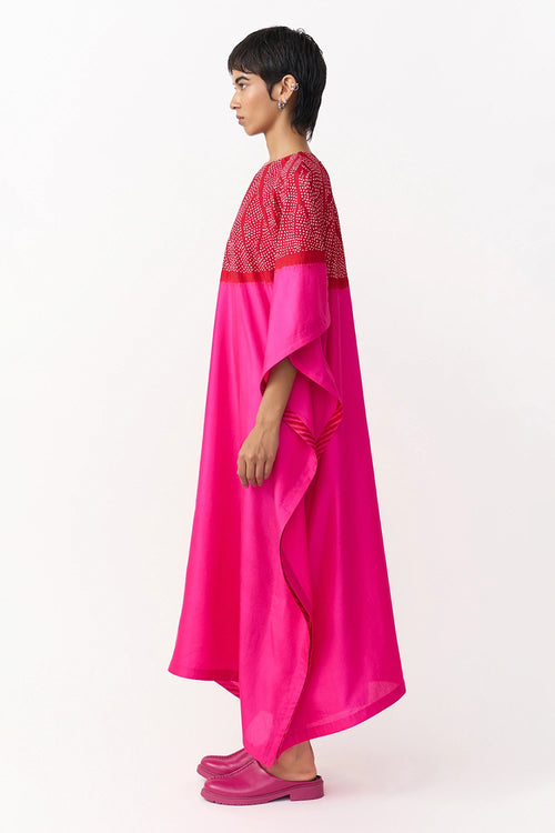 Lumo Red Rani Kaftan
