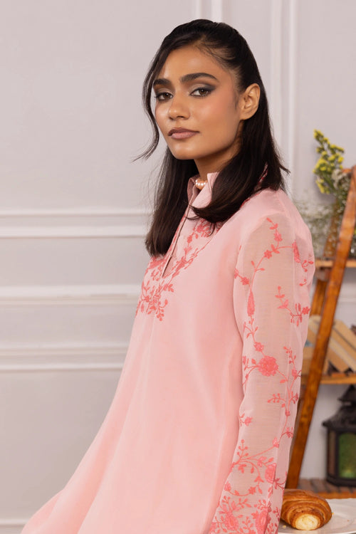 Ruhani Light Pink Kurta Set