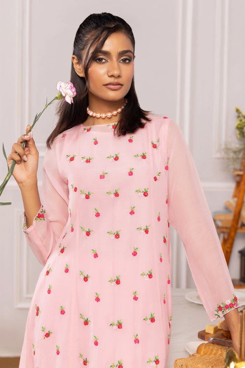 Gulaab Light Pink Kurta Set