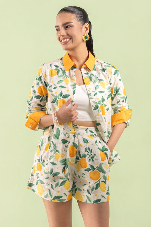 Lemon Grove Shorts Set