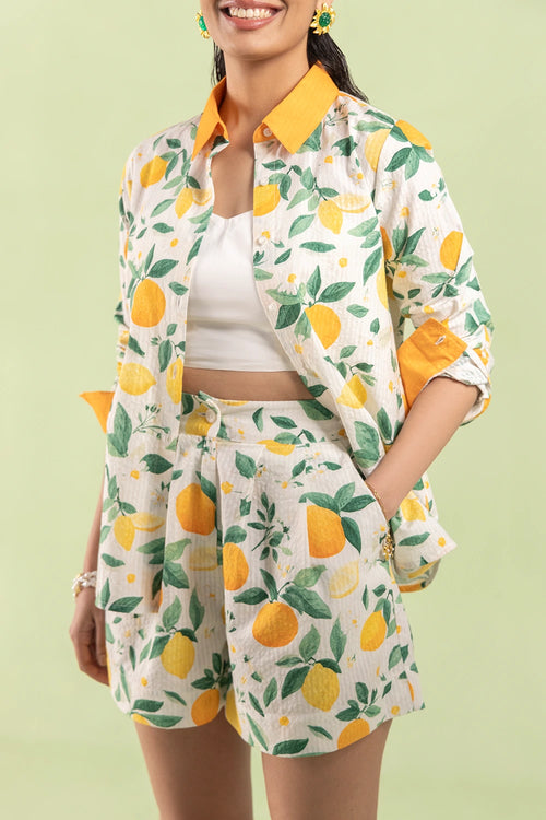 Lemon Grove Shorts Set