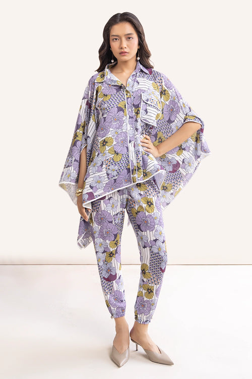 Noorie Print Cape Set