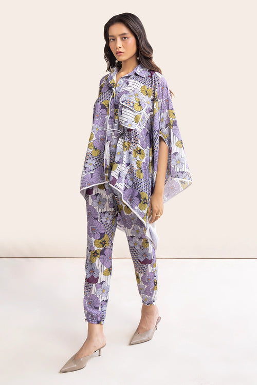 Noorie Print Cape Set