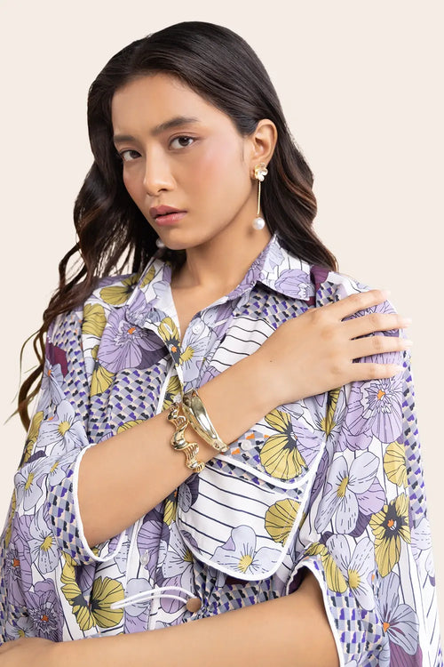 Noorie Print Cape Set