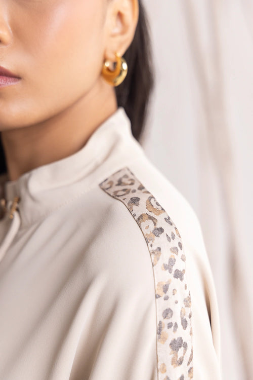 Fiona Beige Leopard Co-ord Set