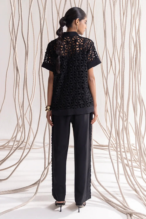 Kiana Lace Black Co-ord Set