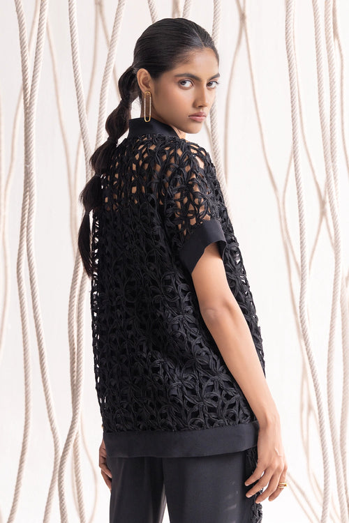 Kiana Lace Black Co-ord Set