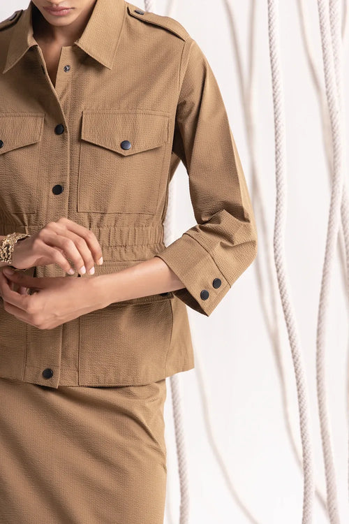 Safari Skirt Shirt Set