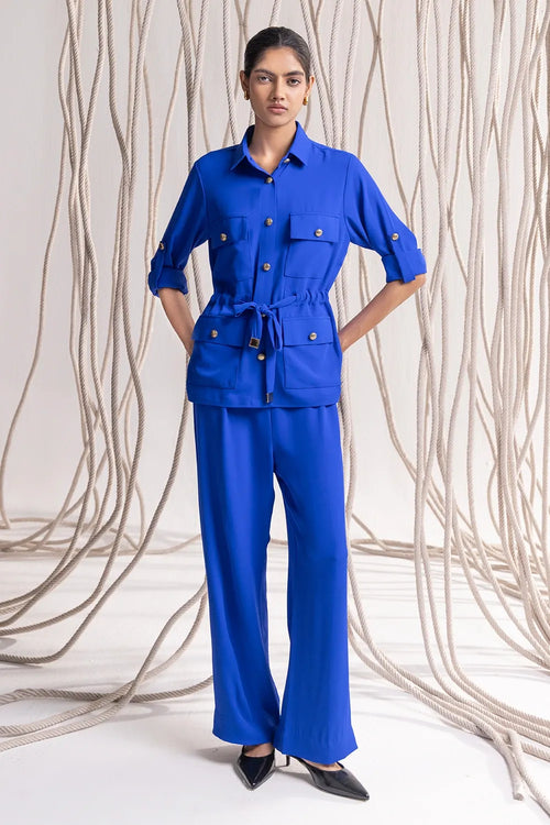 Electric Blue Four Pocket Set