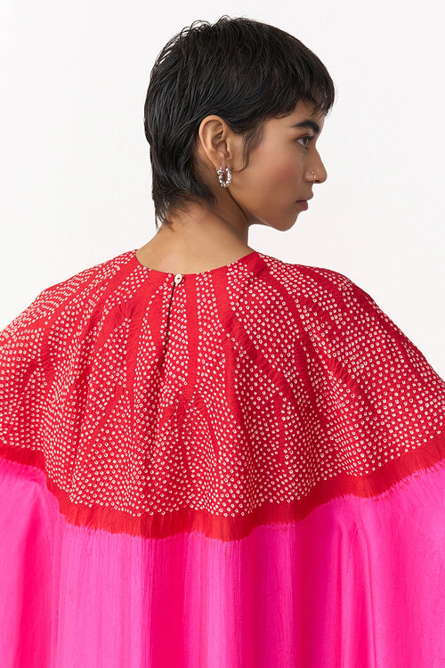 Lumo Red Rani Kaftan
