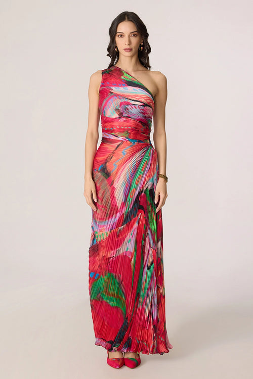 Cleo Pink Multi Dress