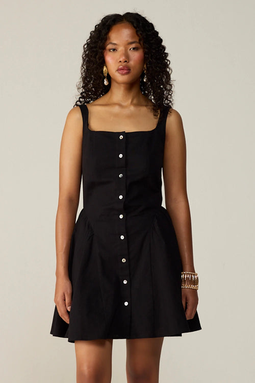 Black Leya Mini Dress