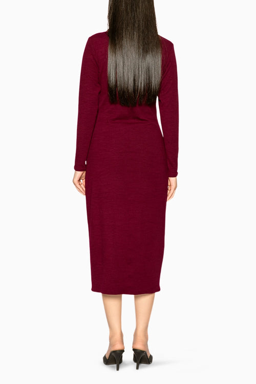 Helen Wine Dress