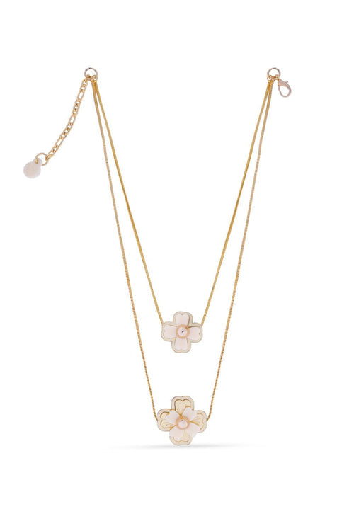 Oyster Necklace Long Pendants