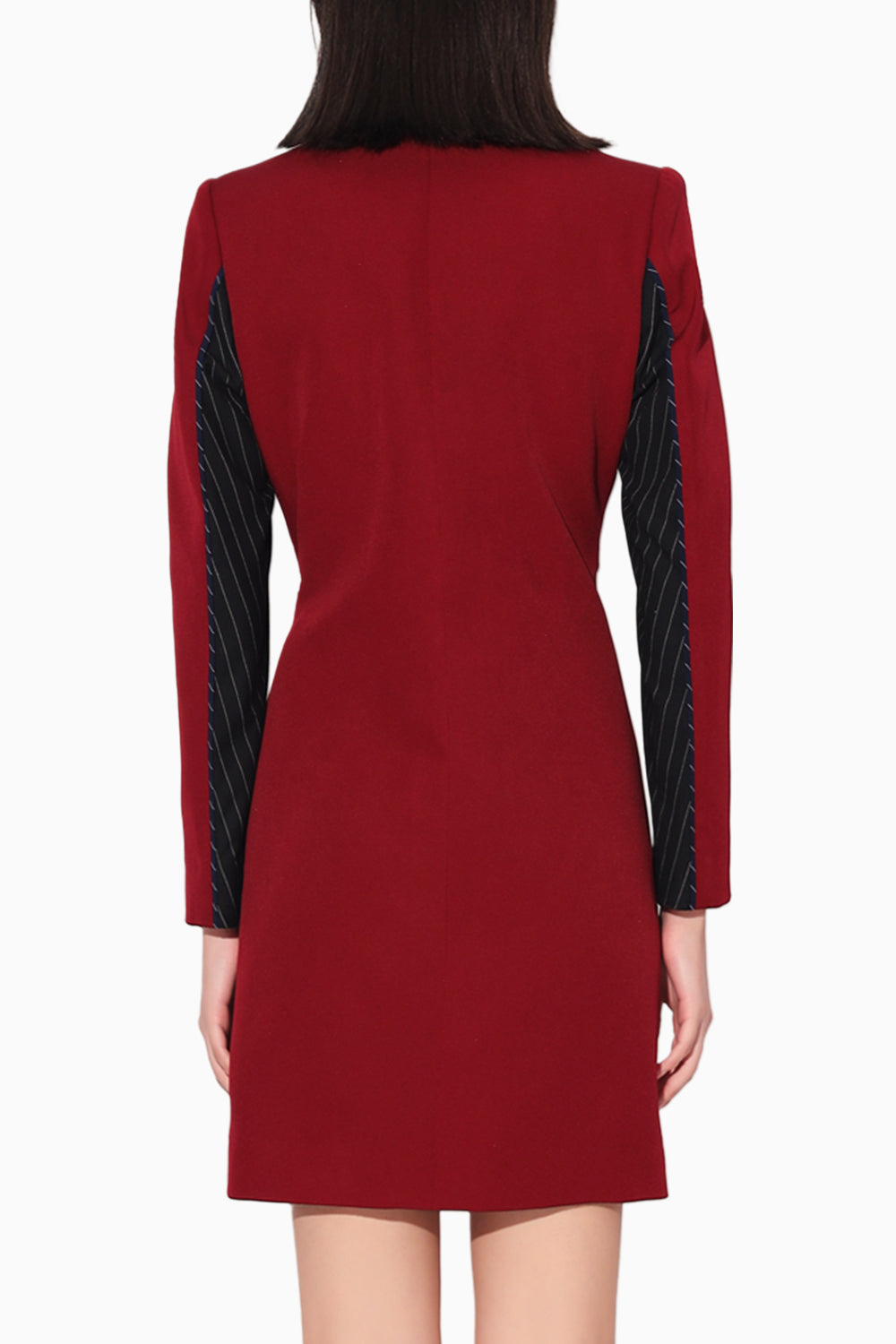 Astrid Structured Red Jacket Dress