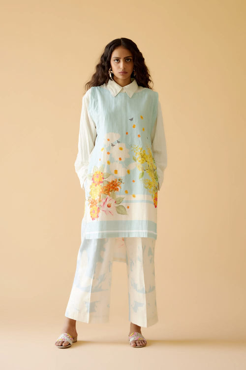 Blue Pearl Co-ord Set