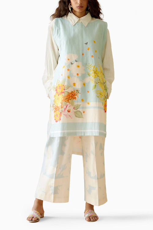 Blue Pearl Co-ord Set