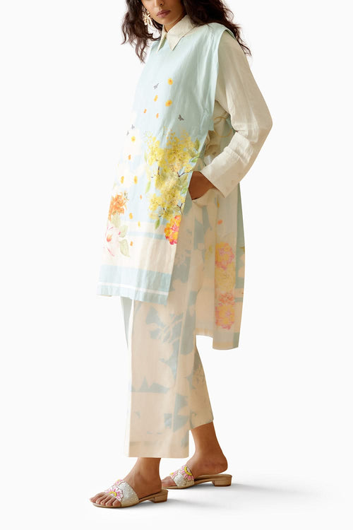 Blue Pearl Co-ord Set