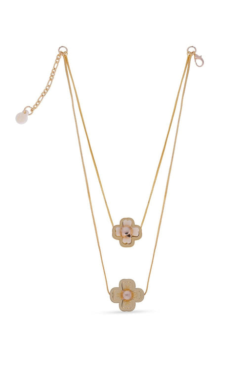 Oyster Necklace Long Pendants