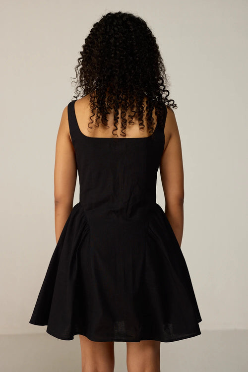 Black Leya Mini Dress