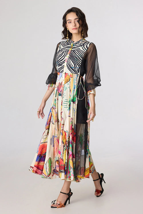 Sonam Estampa Multi Dress
