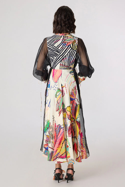 Sonam Estampa Multi Dress