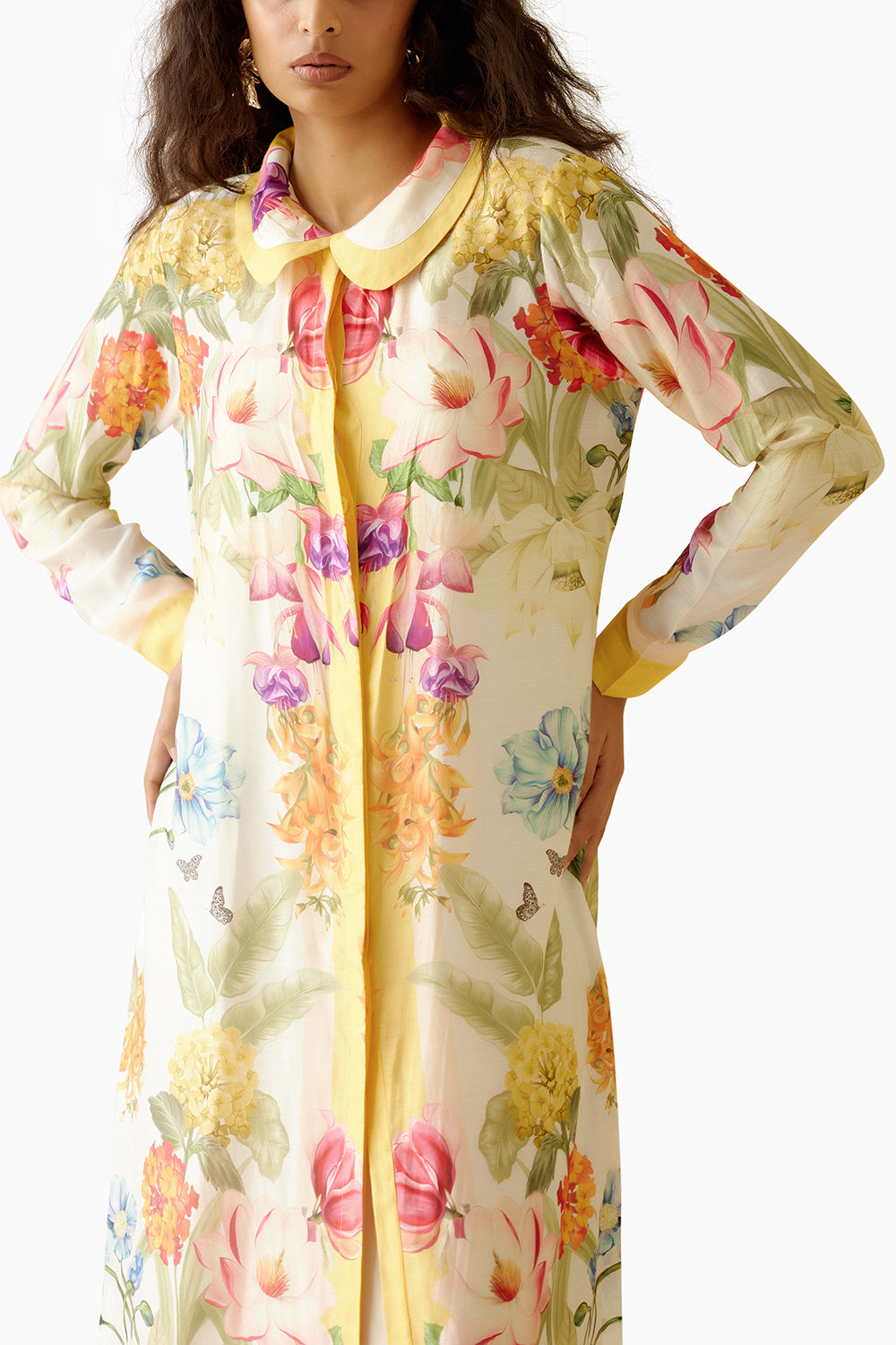 Home Garden Shirt Dress