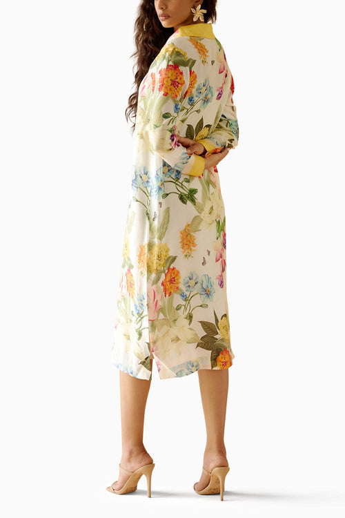 Home Garden Shirt Dress